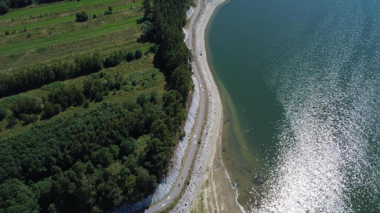 I Bike'Owy Domek Z Finska Balia Nad Jeziorem Czorsztynskim - 400M Od Jeziora I Sciezki Rowerowej Maniowy المظهر الخارجي الصورة
